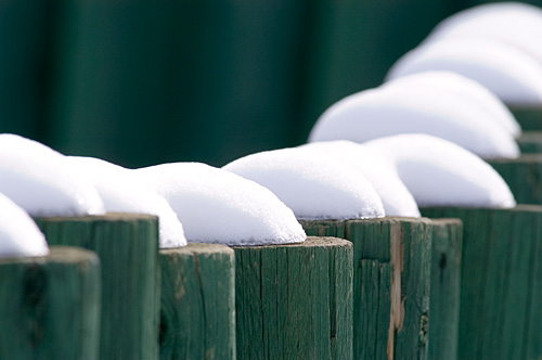 Snow Capped Posts