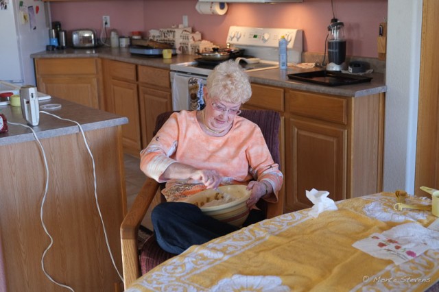 Mom Making Cookies