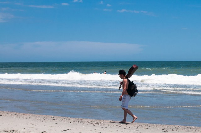 Walking the Beach