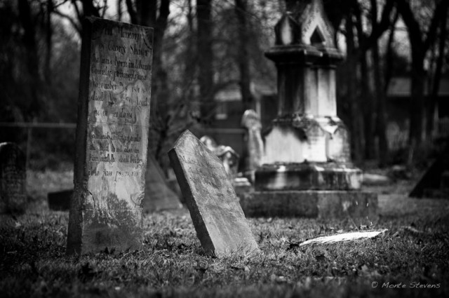 Cemetery in Gahanna, Ohio