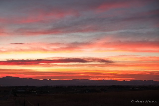 Front Range Sunset 