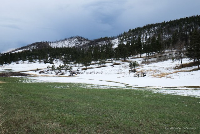 Snow still on the ground