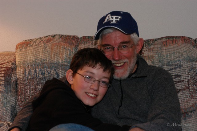 Daryian and Grandpa 2005