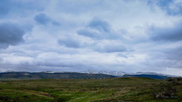 Snow on Horsetooth