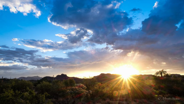 Sunrise on Peralta Trail