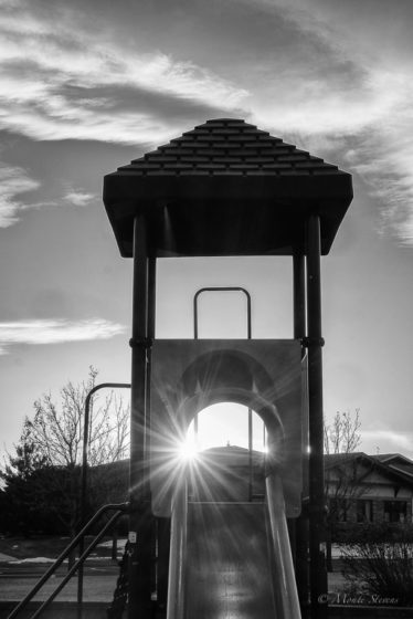 Playground at Sunset