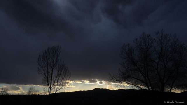 Sunset on Horsetooth