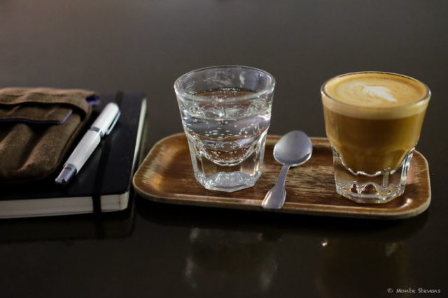 It's a cortado morning